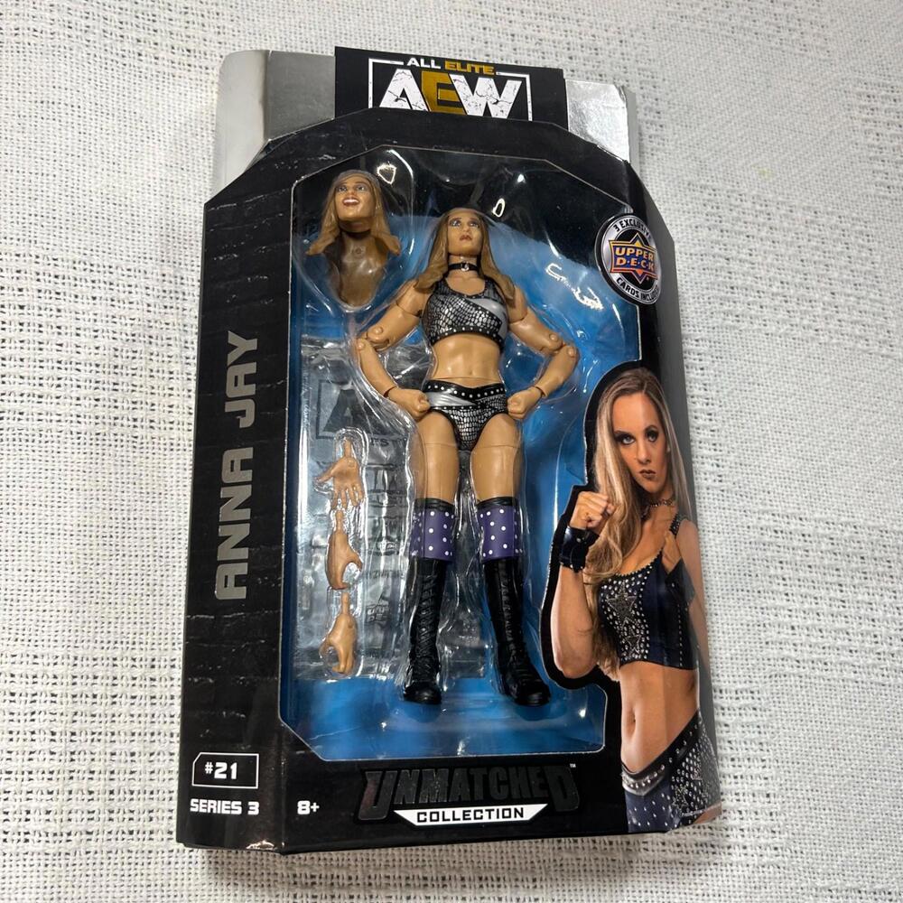 AEW Wrestling Anna Jay CHASE Action Figure #3 Unmatched Collection Series 3 2021